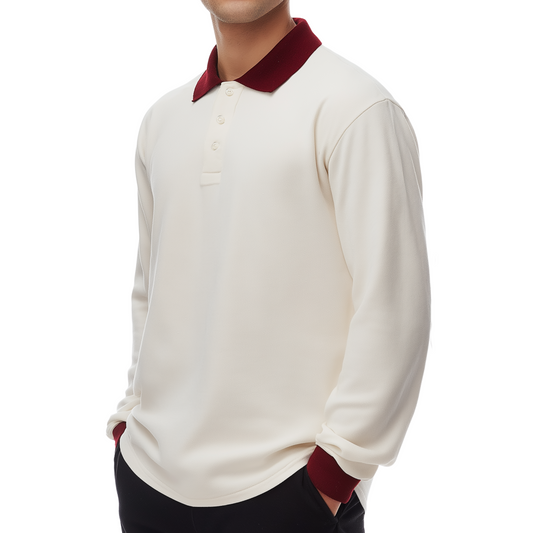 BATCH  Long Sleeve Polo shirt