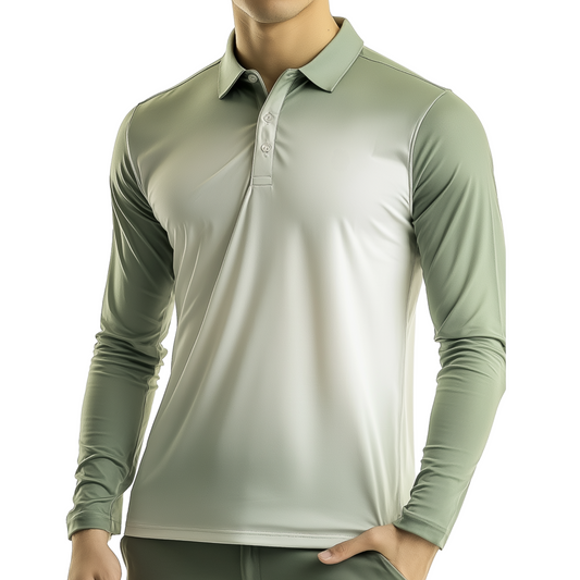 SPATE Long Sleeve Polo shirt