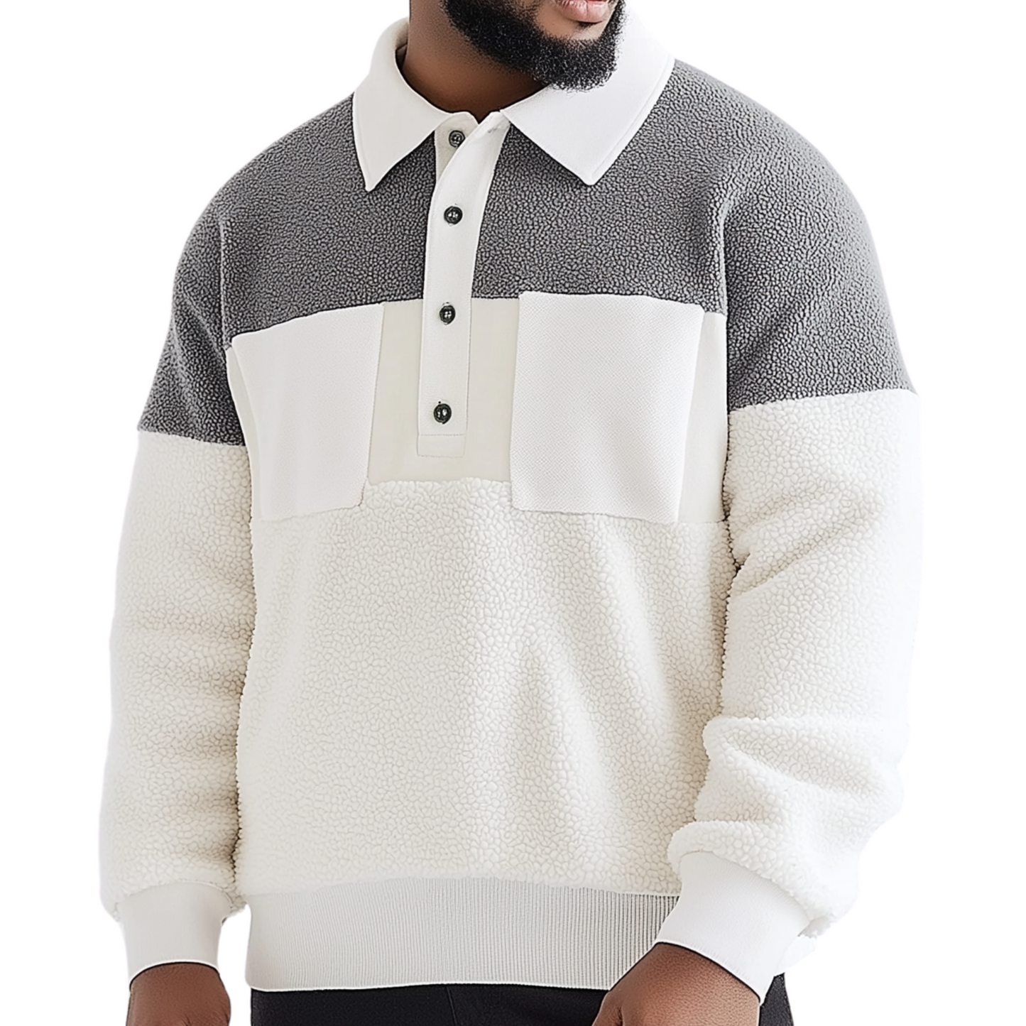 STACK Long Sleeve Polo shirt