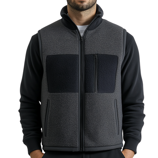 HEAP sleeveless fleece