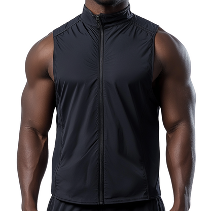 ATHLETICS Sleeveless jacket