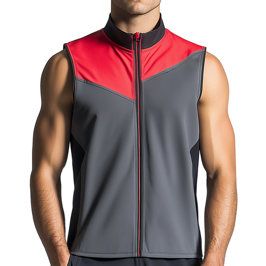 OLYMPICS Sleeveless jacket