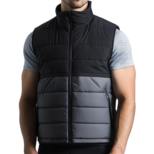ATHLETICS Sleeveless puffer jacket