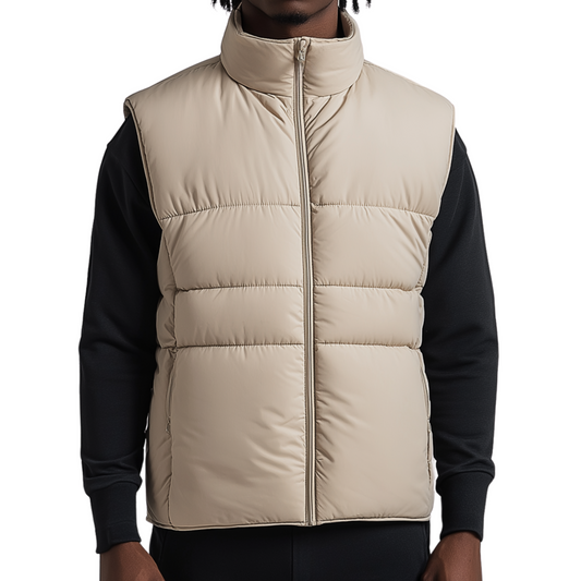 PASTIMES Sleeveless Puffer jacket