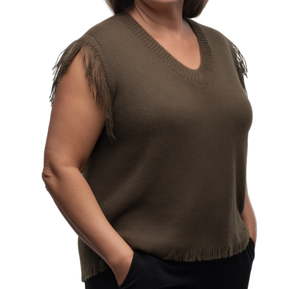 BELLA Sleeveless Sweater
