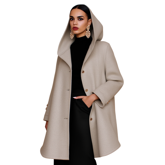 AFFINITY Hooded coat