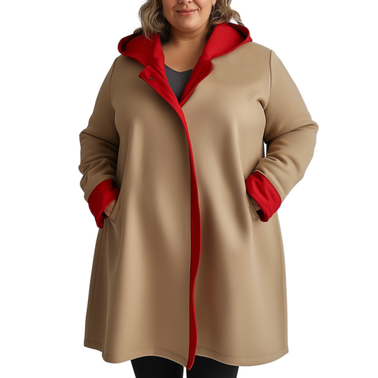 AMPLE Hooded coat