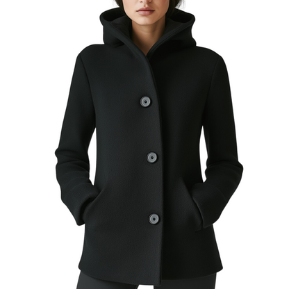 DRESS CLOTHES Hooded coat
