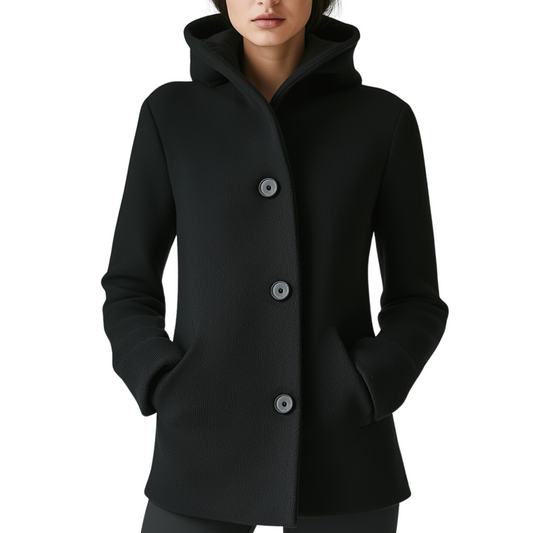 DRESS CLOTHES Hooded coat