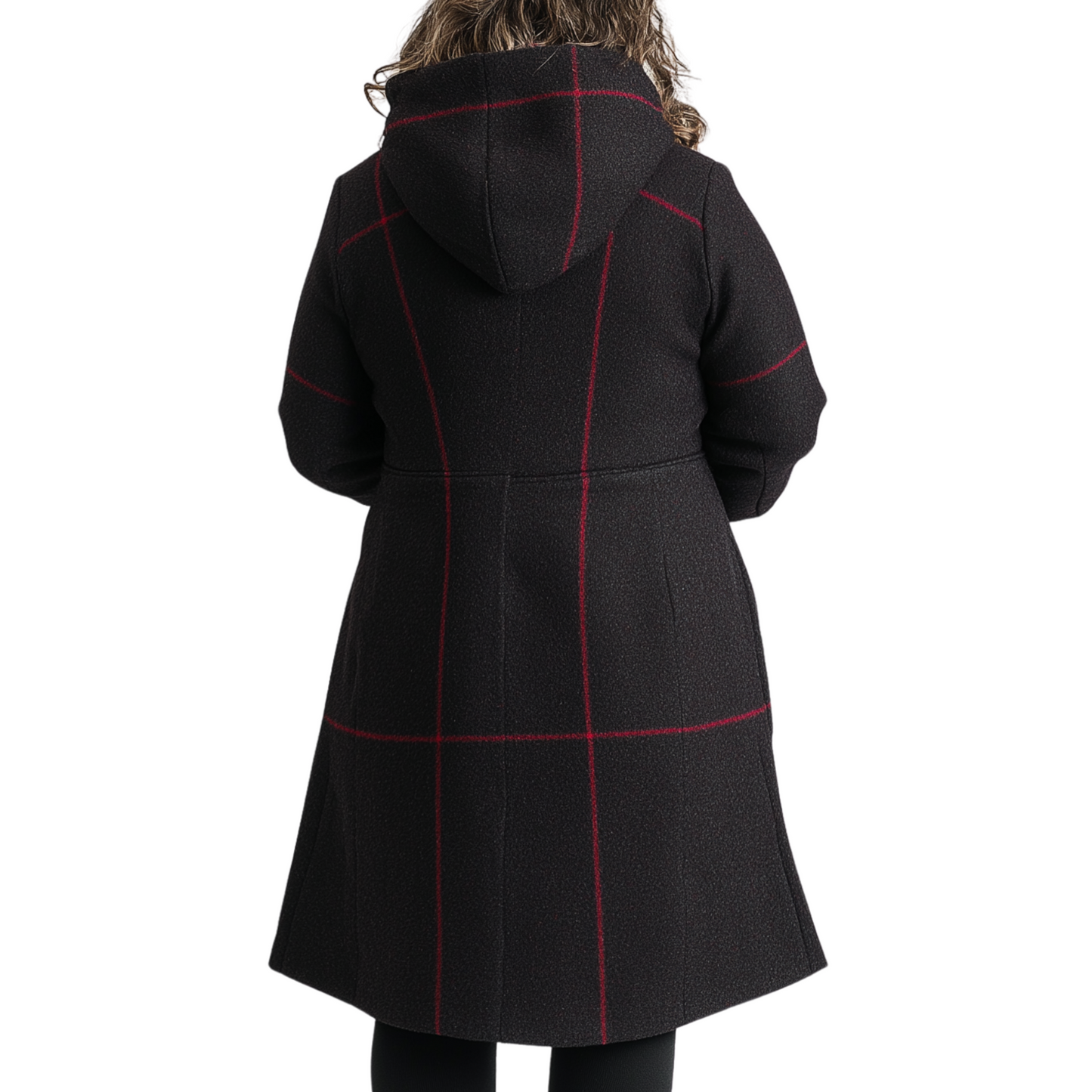 SHAPELY Hooded coat