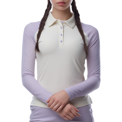 PASSEL Long Sleeve Polo shirt