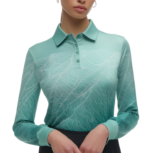 RAFT Long sleeve Polo shirt