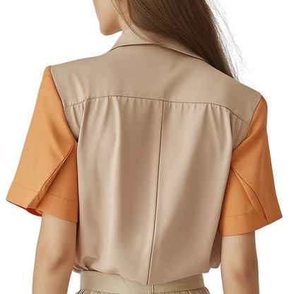 DELICACY Short-sleeve blouse