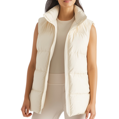 CAVORT Sleeveless puffer jacket