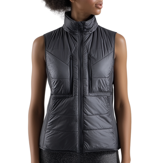 MUTANT Sleeveless puffer jacket