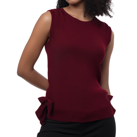 POISE Sleeveless Sweater
