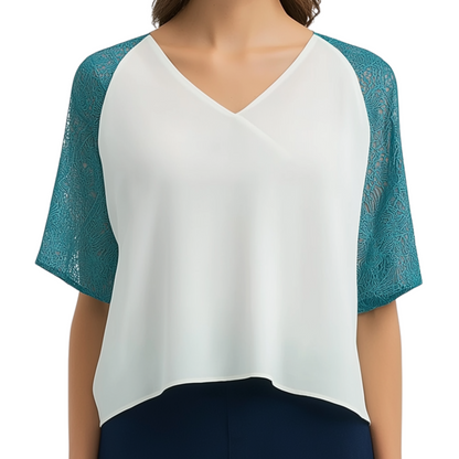 FASHIONABLE Short-sleeve blouse